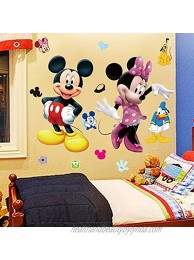 Mickey Minnie Mouse Kids Room Decor Wall Sticker Cartoon Mural Decal Home 1pc