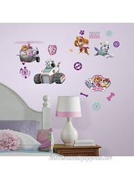 RoomMates Paw Patrol Girl Pups Peel And Stick Wall Decals