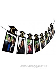 3PCS 2021 Graduation Photo Banner Party Supplies Congrats Grad We are So Proud of You Garland Class of 2021 Decorations