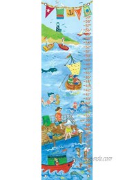Oopsy Daisy by The Sea Boy by Sharon Furner Growth Charts 12 by 42-Inch