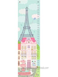 Oopsy Daisy Growth Chart Parisian Afternoon 12" x 42"