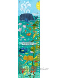 Oopsy Daisy Ocean Swimmers Growth Chart Blue