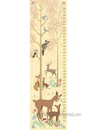 Oopsy Daisy Playtime in The Woods Growth Chart Pink