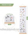 SUYEPER Growth Chart for Kids Height Ruler with Learning Decor Made by Canvas Large Size