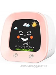 Kids Alarm Clock for Kids Children Sleep Trainer Clock with Night Light Nap Timer Sleep Sound Machine Auto-Off Timer Digital Wake Up Clock for Toddlers Boys Girls Bedroom