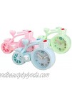 N P Alarm Clock for Kids Bike Lover Bedroom Decor for Kids（Pink Blue