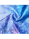 Wowelife 3D Galaxy Pillow Cases Set of 2 in Size 20''x 29'' for Galaxy Comforter Sets Blue2 Pillow Cases