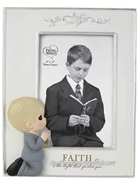 Precious Moments 202429 Faith is The Light That Guides You Boy Resin Photo Picture Frame One Size Multicolored