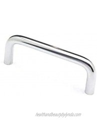 Berenson Zurich Collection 3" Center Solid Cabinet Handle Pull Polished Chrome