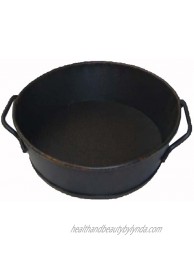 Craft Outlet Inc 6"X5.25"X1.5" Black Craft Outlet Tin Pan W Handle Set of 2
