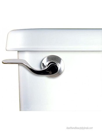 Home Accents Classic Decorative Toilet Flush Handle Trip Lever Front Tank Mount Antique Brass