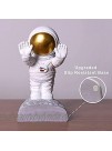 Joyvano Astronaut Bookends – Decorative Modern Book Ends Perfect for Bookshelves Kids Room Home Office or Desk – Space Decor Book Holders with Anti-Slip Base for Heavy Books