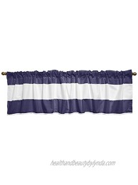 Baby Doll Sweet Lodge Collection Window Valance in Navy