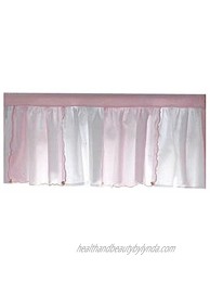 Picci Dafne Coordinating Window Valence in Pink and White