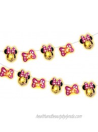 Disney Minnie Mouse 5 Piece String Lights 5 Feet Long