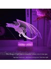HYODREAM Dragon Lamp Dragon Night Light Kids Night Light,16 Colors with Remote 3D Optical Illusion Kids Lamp as a Pefect Gifts for Boys and Girls GOT on Birthday or Holiday Drogon