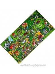 ANDGOAL Kids Rugs Amusement Park Playmats Rugs Kids Play Mat Rug Large Fun Area for Children's Educational Child Climbing and Playing Parent-Child Game Kids Rugs for Kids Room