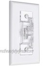 Light Switch Guard ILIVABLE Child Proof Wall Switch Plate Protects Your Lights or Circuits from being Accidentally Turned On or Off by Children and Adults Clear