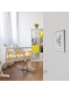 Light Switch Guard ILIVABLE Child Proof Wall Switch Plate Protects Your Lights or Circuits from being Accidentally Turned On or Off by Children and Adults Clear