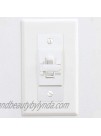 Light Switch Guard ILIVABLE Optional Wall Plate Cover Switch ON or Off Protects Your Lights or Circuits from Being Accidentally Turned On or Off Not Child Proof
