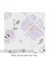 Sweet Jojo Designs Lavender Purple Pink Grey and White Fabric Memory Memo Photo Bulletin Board for Watercolor Floral Collection Rose Flower