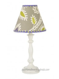 Cotton Tale Designs Standard Lamp and Shade Periwinkle