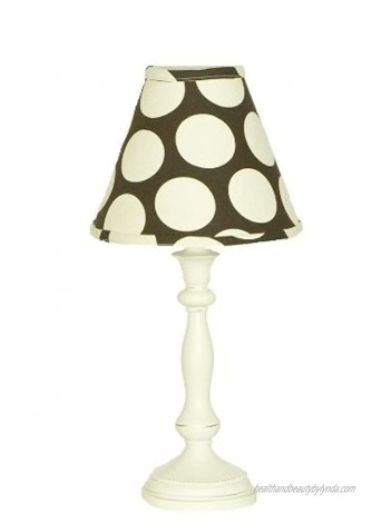 Cotton Tale Designs Standard Lamp and Shade Raspberry Dot