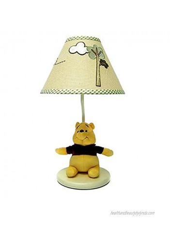 Crown Crafts Disney Baby Lamp Base & Shade