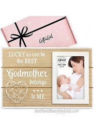 GIFTAGIRL Popular Godmother Gifts for Godmother Our Beautifully Worded Godmother Picture Frames are a Lovely God Mother's Gift. Godmother Frames are Very Cute Godmother Gifts from Godchild this Xmas