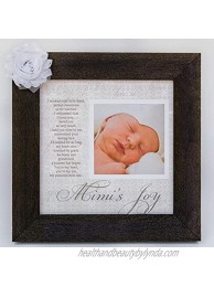 Mimi's Joy Picture Frame with Poetry from Grandchild
