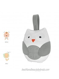 Baby Sound Machine -Portable White Noise Machine for Baby Sleeping,Moonlight & Melodies Nightlight Soother,Owl
