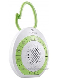 MyBaby SoundSpa On‐The‐Go Baby Soother Sleep Aid 4 Soothing Sounds Adjustable Volume Control and Clip for Prams Buggies Strollers Changing Bags Car Seats Small and Lightweight Auto Timer