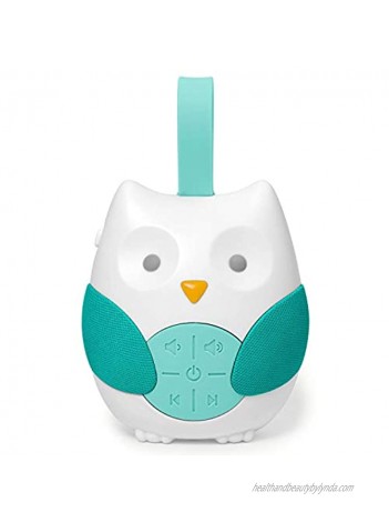 Skidaddle Portable Adorable Owl Friend Baby Soother Plays 4 Melodies & Nature Sounds