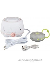 Yogasleep Sweet Dreams Baby Gift Set Dohm Pink + Hushh Portable Travel White Noise Sound Machine