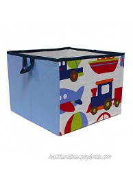 Bacati Storage Tote Large 14 x 14 x 10 inches Transportation