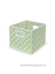 Folding Fabric Nursery Basket Storage Cube with Handle