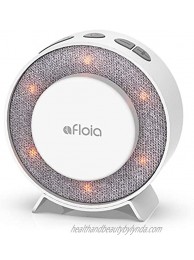 Afloia White Noise Sound Machine for Sleeping Baby Kid Adult 6 High Fidelity Sleep Machine Soundtracks Night Light and Timer Noise Machine for Home Nursery OfficeWhite