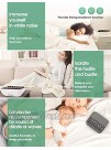 Drchop Noise Machine DIY Sound Machine for Baby Adult Sleeping 24 Relaxing Nature Sounds Volume Control White 1 Count