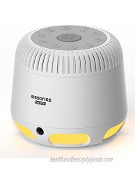 Sound Machine elesories White Noise Machine with Adjustable Baby Night Light & Wireless Speaker 24 Soothing Sounds Including White Noise Fan Sounds Nature Sounds Lullaby for Nursery Office Home
