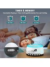 White Noise Machine for Sleeping Baby Kids Thunderstorm Water 21 High Fidelity Soothing Sounds Portable Sound Machine with Night Light