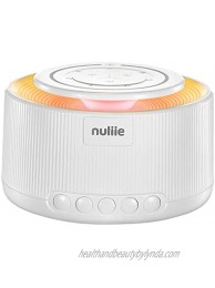 White Noise Machine Nuliie Adjustable Baby Night-Light 30 Soothing Sound for Sleeping Baby White Noise Soother. Night-Light Sound Machine for Adults and Babies
