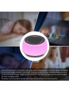 White Noise Machine-Sound Machine for Baby Kid Adult,Noise Machine with Night Light for Sleeping Non Looping Nature Soothing Sounds,Volume Control,Memory Function,Sleeping Machine for Home Nursery
