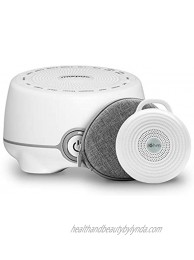 Yogasleep Whish & Rohm Travel Bundle Portable White Noise Machine Compact Sleep Therapy for Adults & Baby