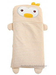 Baby Head Shaping Pillow Soft Cotton Buckwheat Neck Support Cushion Toddler Positioning Flat Head Cushion Duck Accompany Sleeping Pillow for Unisex Infants Comfy Bedding Bolster Positioner