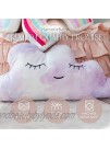 Girls Cloud Pillow | Cute Cloud Nursery and Room Décor Create The Perfect Rainbow Unicorn or Sky Themed Dreamscape