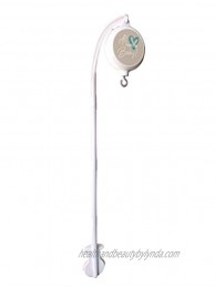 35 Inch Mobile Arm for Crib with 35 Tune Battery-Operated Music Box…Sturdy Mobile Hanger and Gentle Music Spinner with Adjustable Volume Gender Neutral and Perfect for Any Nursery Decor!