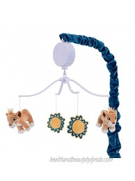 Lambs & Ivy Disney Baby Lion King Adventure Musical Baby Crib Mobile Blue
