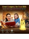 8 Inch Large Unicorn LED Night Light for Kids Portable USB Rechargeable 7-Color Touch Control Nursery Night Lamp for Children Bedroom Home Decoration.