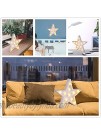 JUHUI Marquee Light Star Shaped LED Plastic Sign-Lighted Marquee Star Sign Wall Décor Battery Operated White