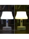 Led Night Light USB Power Battery Operated Nursery Lamps with Remote Control Portable 5-Stage Dimmable Table Lamp with Timer for Bedroom Kids Room and Other Room